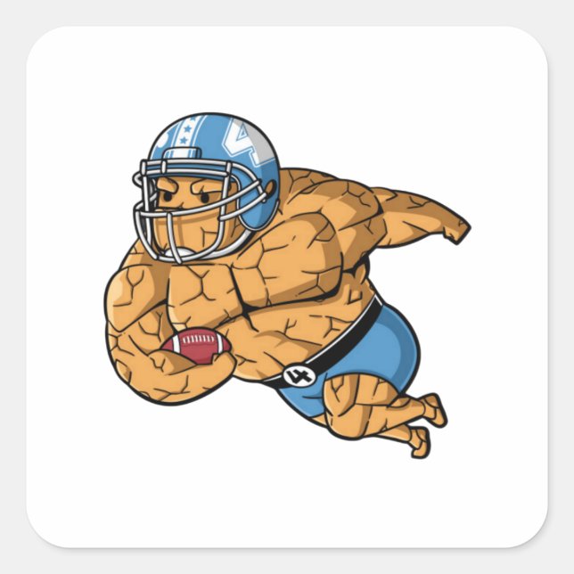 American football sticker (Front)
