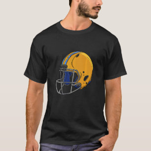 American Football Team Men Football Helmet Love T-Shirt