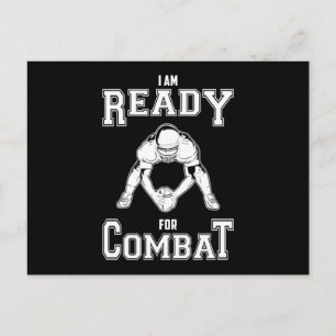 American Football Team Sports Game Player USA Gift Postcard