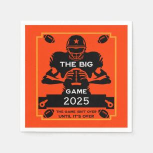 American Football TV Watch Party Napkin