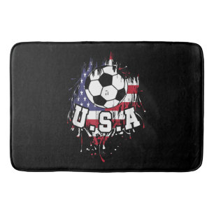 American Football USA Bath Mat