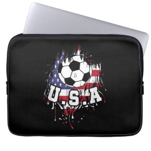 American Football USA Laptop Sleeve