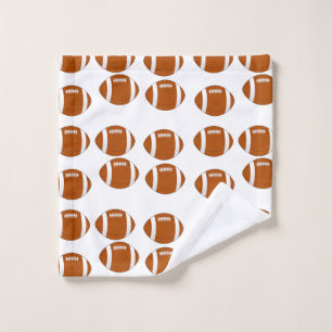 american football wash cloth