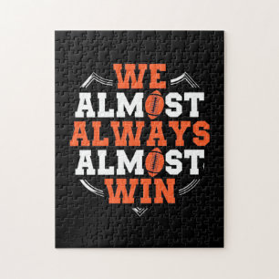 American Football We Almost Win Jigsaw Puzzle
