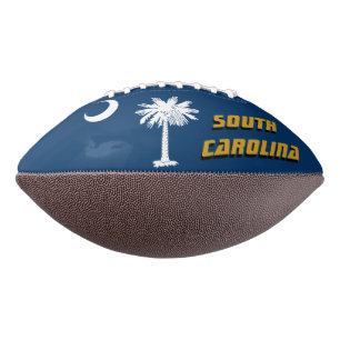 American Football with South Carolina Flag / USA