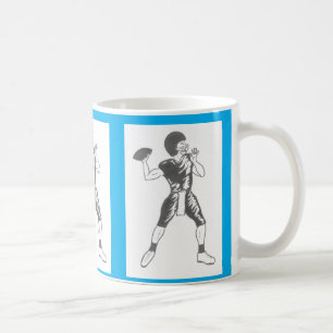 American footballer  coffee mug