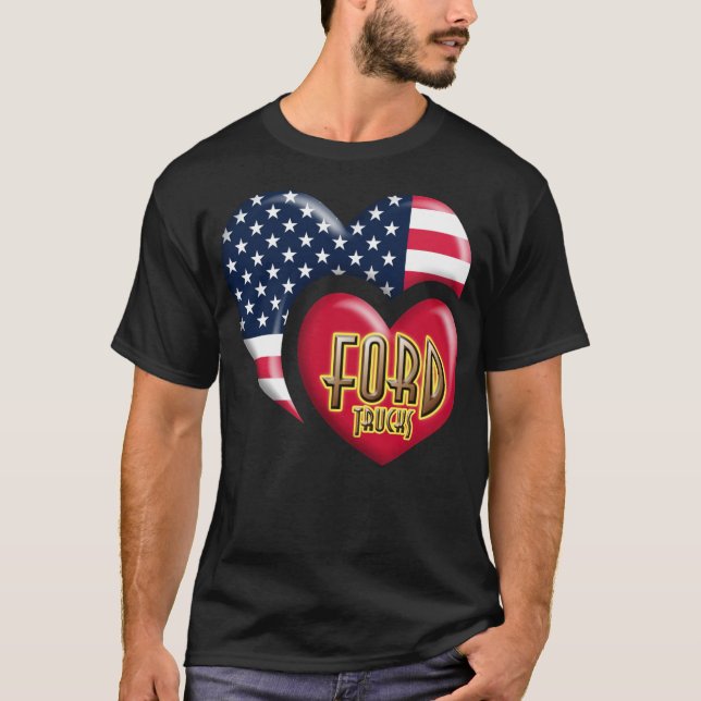 American Ford cool funny  T-Shirt (Front)