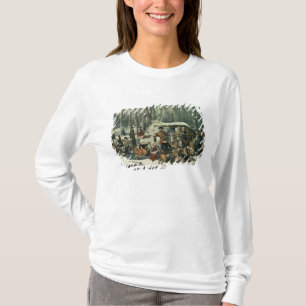 American Forest Scene - Maple Sugaring, 1856 T-Shirt