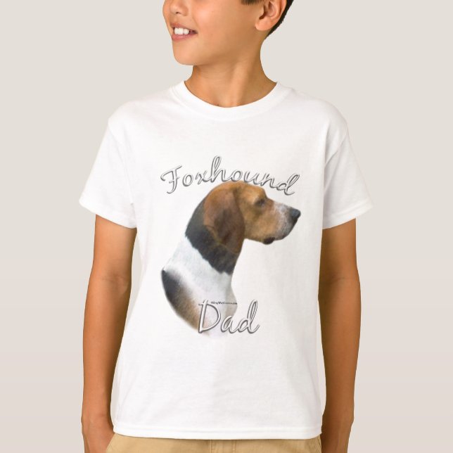 American Foxhound Dad 2 T-Shirt (Front)