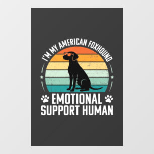 American Foxhound Emotional Support Human Dog
