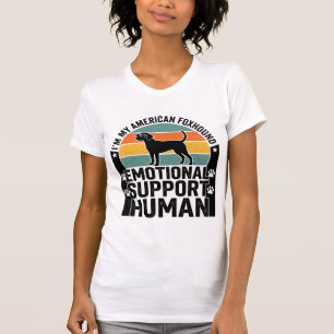 American Foxhound Emotional Support Human Shirt De