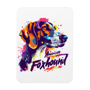 American Foxhound Magnet