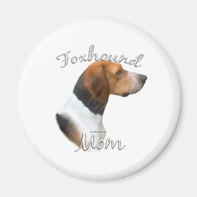 American Foxhound Mum 2 Magnet (Front)