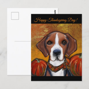 American Foxhound Postcard
