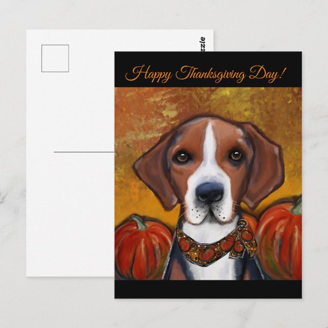 American Foxhound  Postcard (Front/Back)