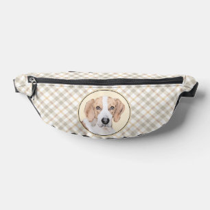 American Foxhound Red Walker Cute Painting Dog Art Bum Bags