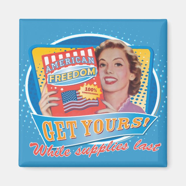 American Freedom Magnet (Front)