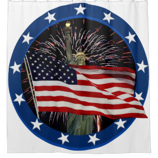 American Freedom Shower Curtain