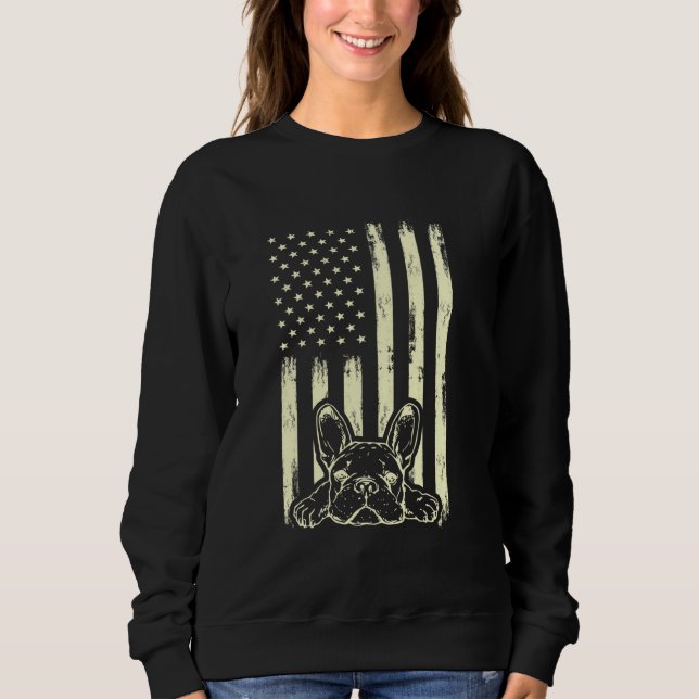 American French Bulldog Sweatshirt (Front)