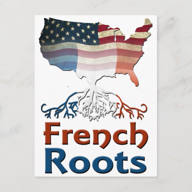 American French Roots Postcard (Front)