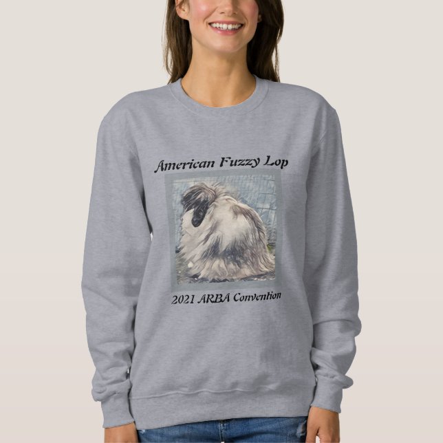 American Fuzzy Lop  2021  Convention  Sweatshirt (Front)