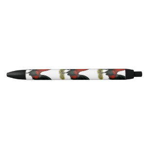 American Game BB Black Red Rooster Ink Pen