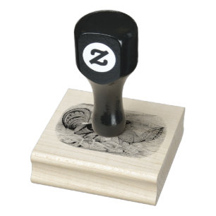 American Game Blue Reds Rubber Stamp