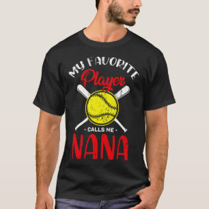 American Game Softll Player Nana Sports Softll T-Shirt