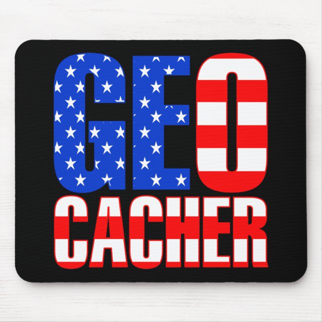 American Geocacher Mouse Pad (Front)