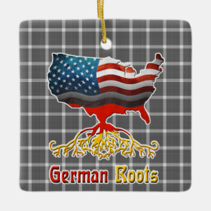 American German Roots Decoration