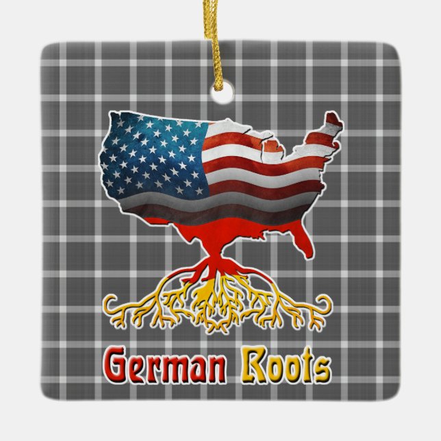 American German Roots Decoration (Front)