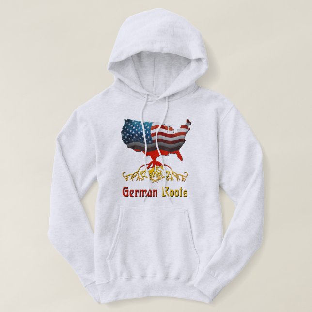 American German Roots Hoodie (Design Front)