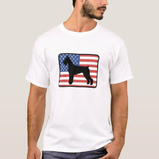American Giant Schnauzer T-Shirt
