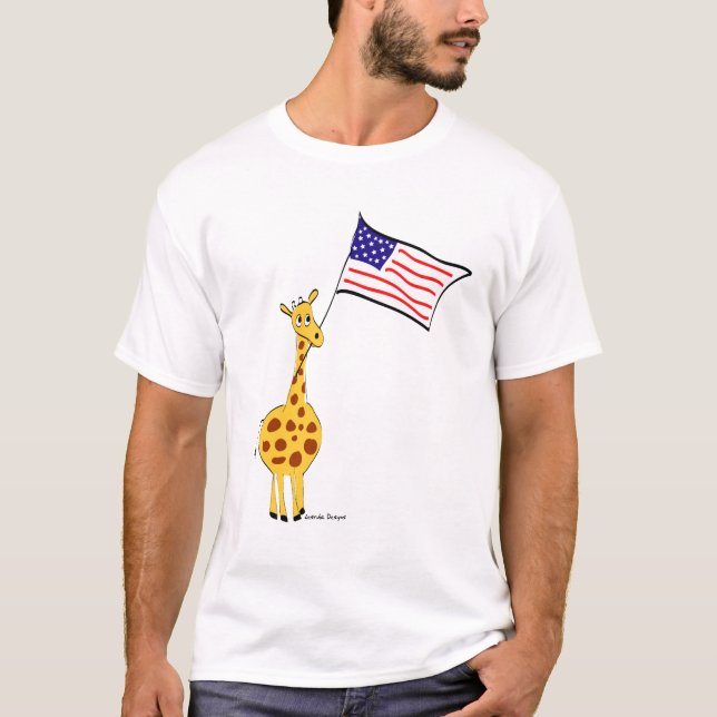 American Giraffe T-shirt (Front)
