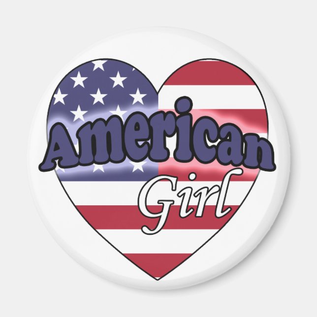 American Girl Magnet (Front)