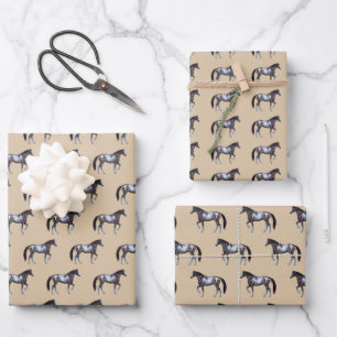 American Girl - Pferd, laufend - Wrapping Paper Sheet