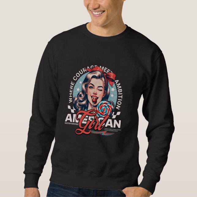 American Girl Resilient, Diversity & Boundless Pot Sweatshirt (Front)