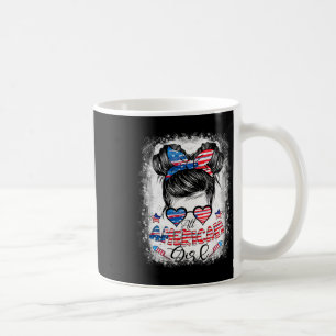 American Girls 4th Of July Bleached Shirts Daughte Coffee Mug
