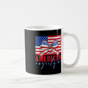 American Girly Coquette Red White Blue Patriotic 4 Coffee Mug