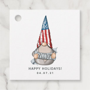 American Gnome Favour Tags