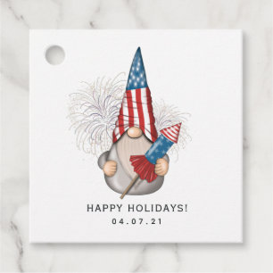 American Gnome Favour Tags