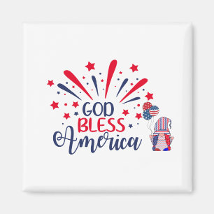 American Gnome Magnet