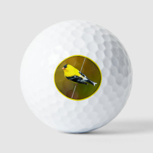 American Goldfinch - Original Photograph Golf Balls