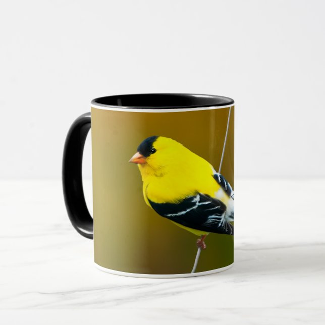 American Goldfinch - Original Photograph Mug (Front Left)
