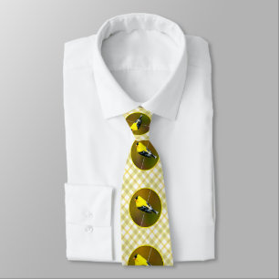 American Goldfinch - Original Photograph Tie