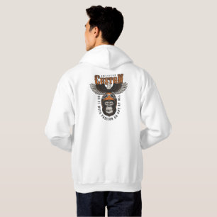 American Gorilla Motorcycle Vintage Biker Eagle Hoodie