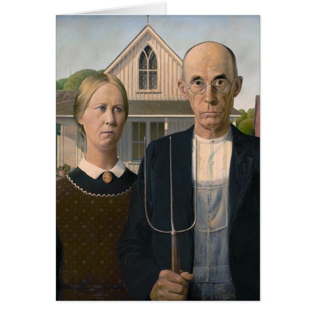 American Gothic: Country Life Poor Rural Farmer (Front)