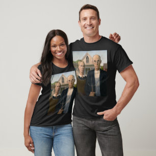 American Gothic: Country Life Poor Rural Farmer T-Shirt