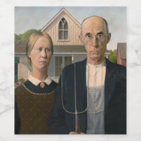 American Gothic: Country Life Poor Rural Farmer