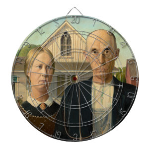 American Gothic Dart Board